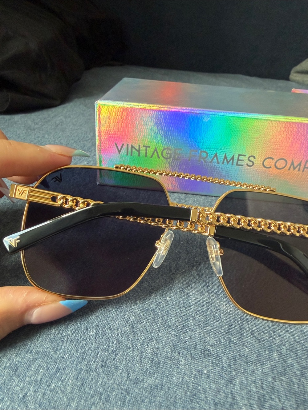 Vintage Frames XL Cuban Link Edition 24KT Gold - Picture 7 of 16